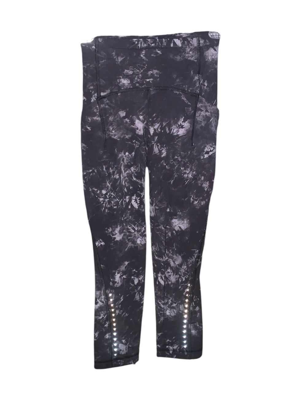 Lululemon Swift Speed HR Crop 21” size 0 Black Heritage Camo Yoga Gym Run